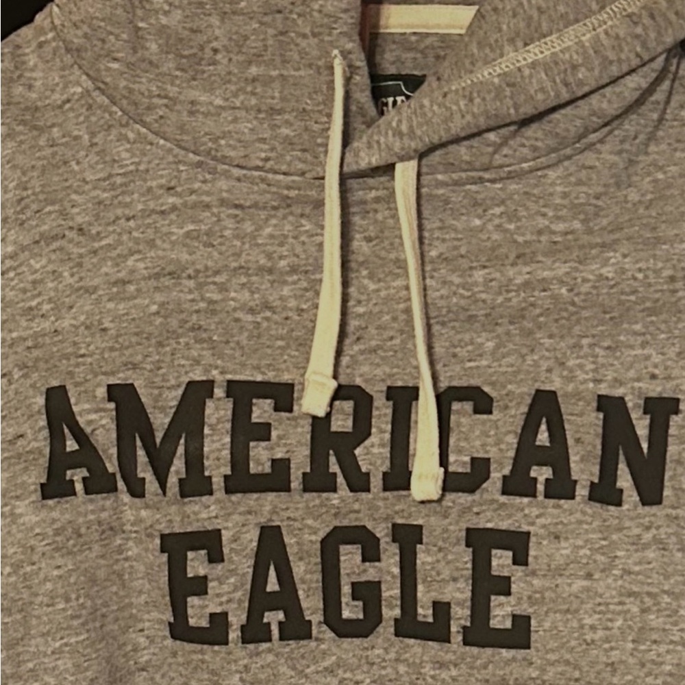American Eagle Gray Hoodie - NWOT - Picture 4 of 4